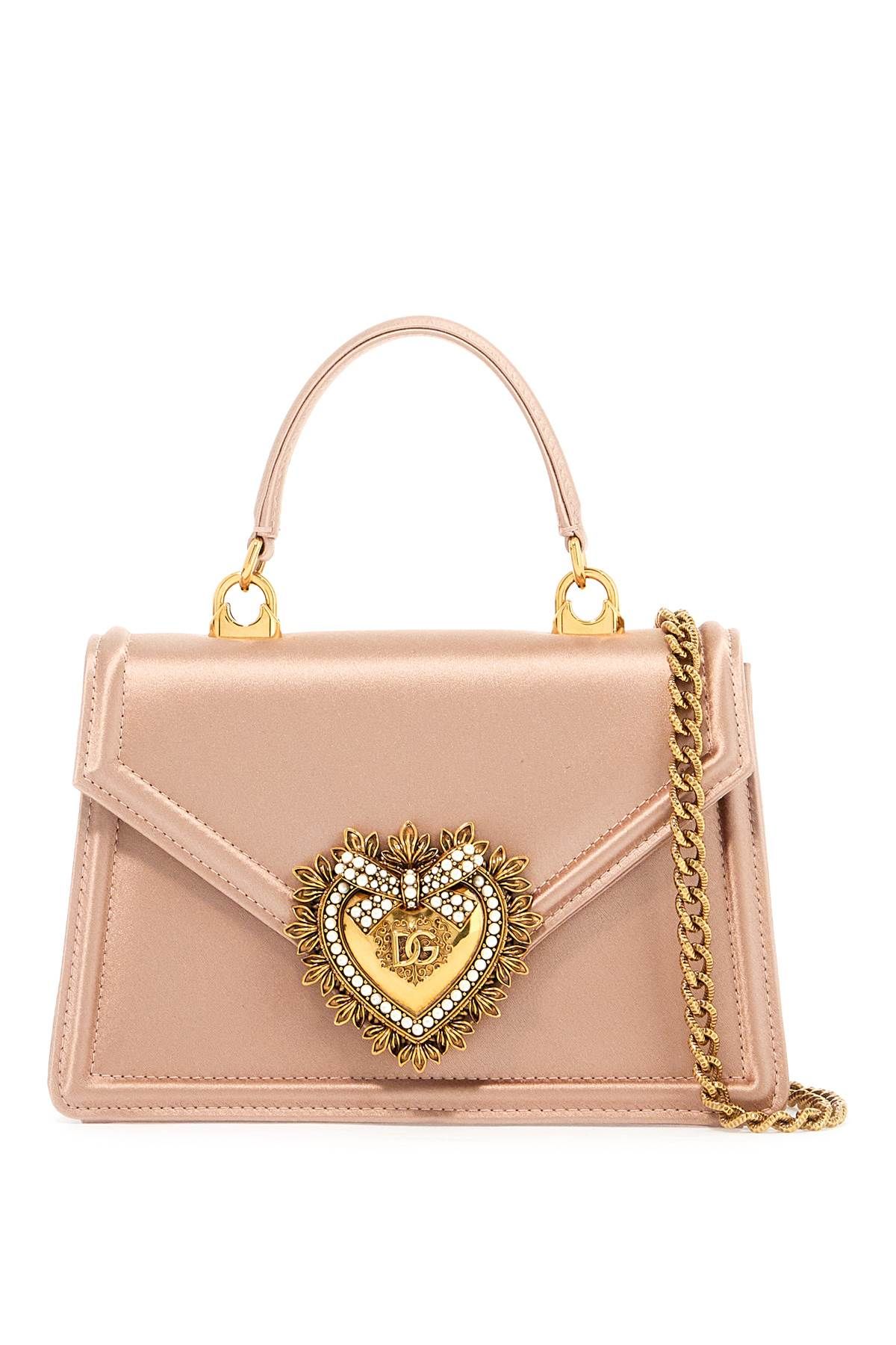 Dolce & Gabbana DOLCE & GABBANA satin small devotion bag