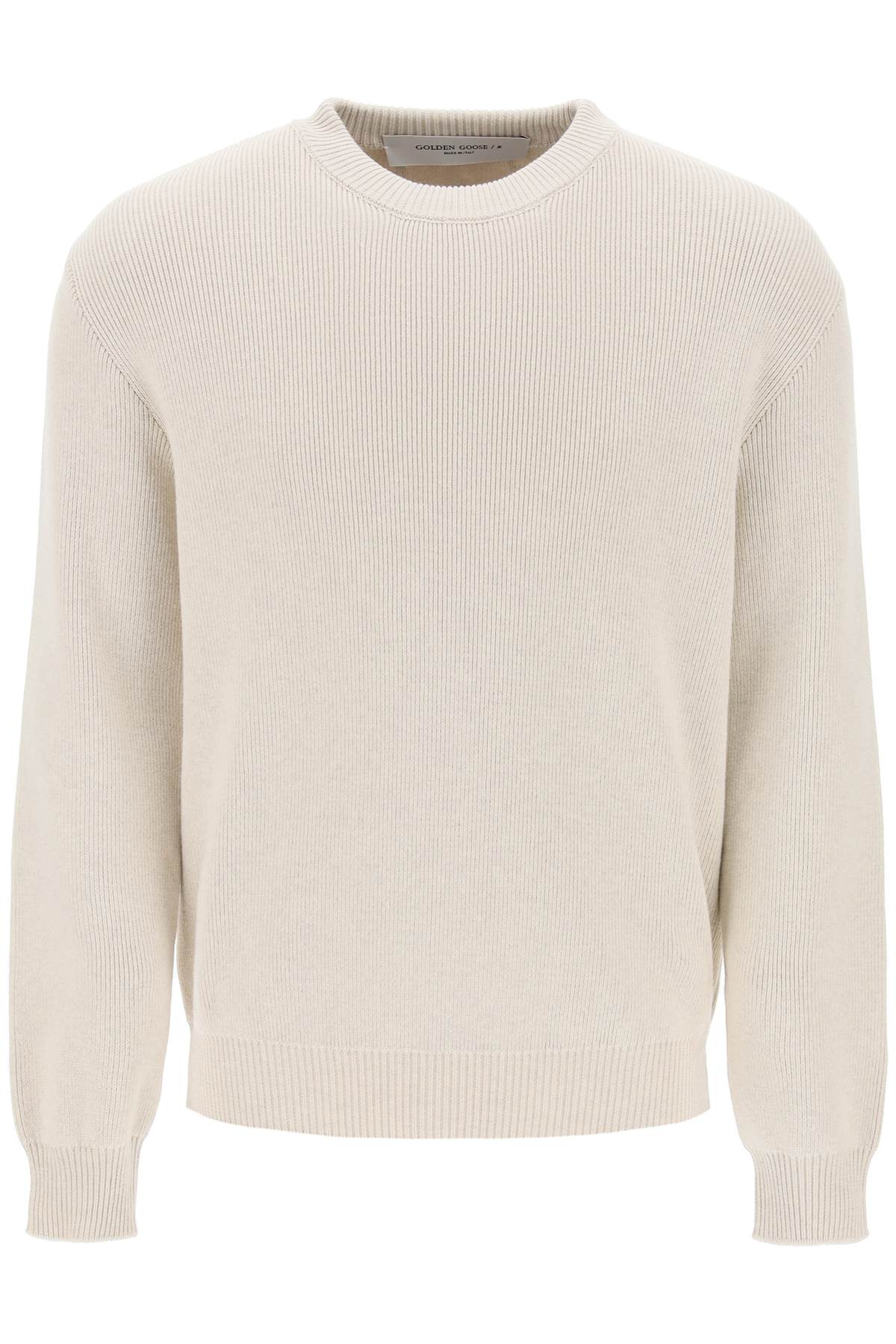 Golden Goose GOLDEN GOOSE davis cotton rib sweater