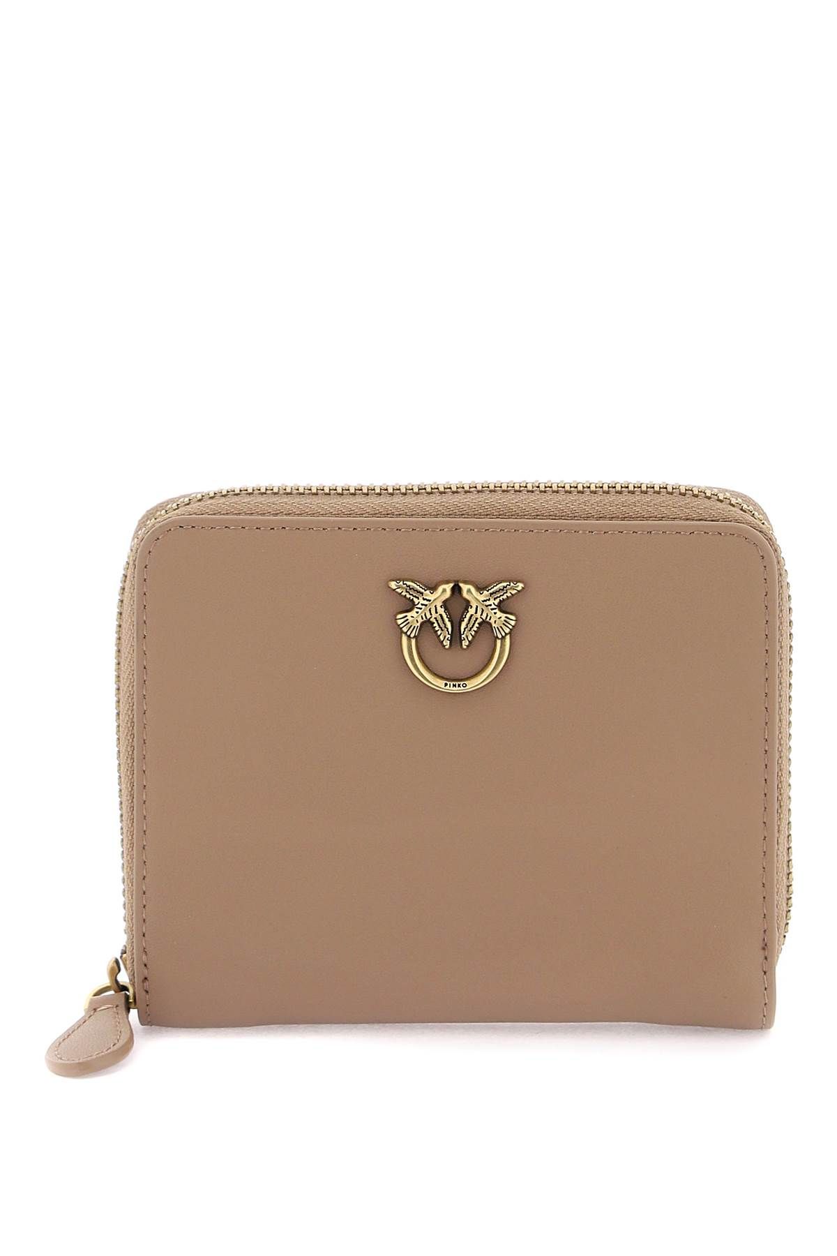 Pinko PINKO leather zip-around wallet