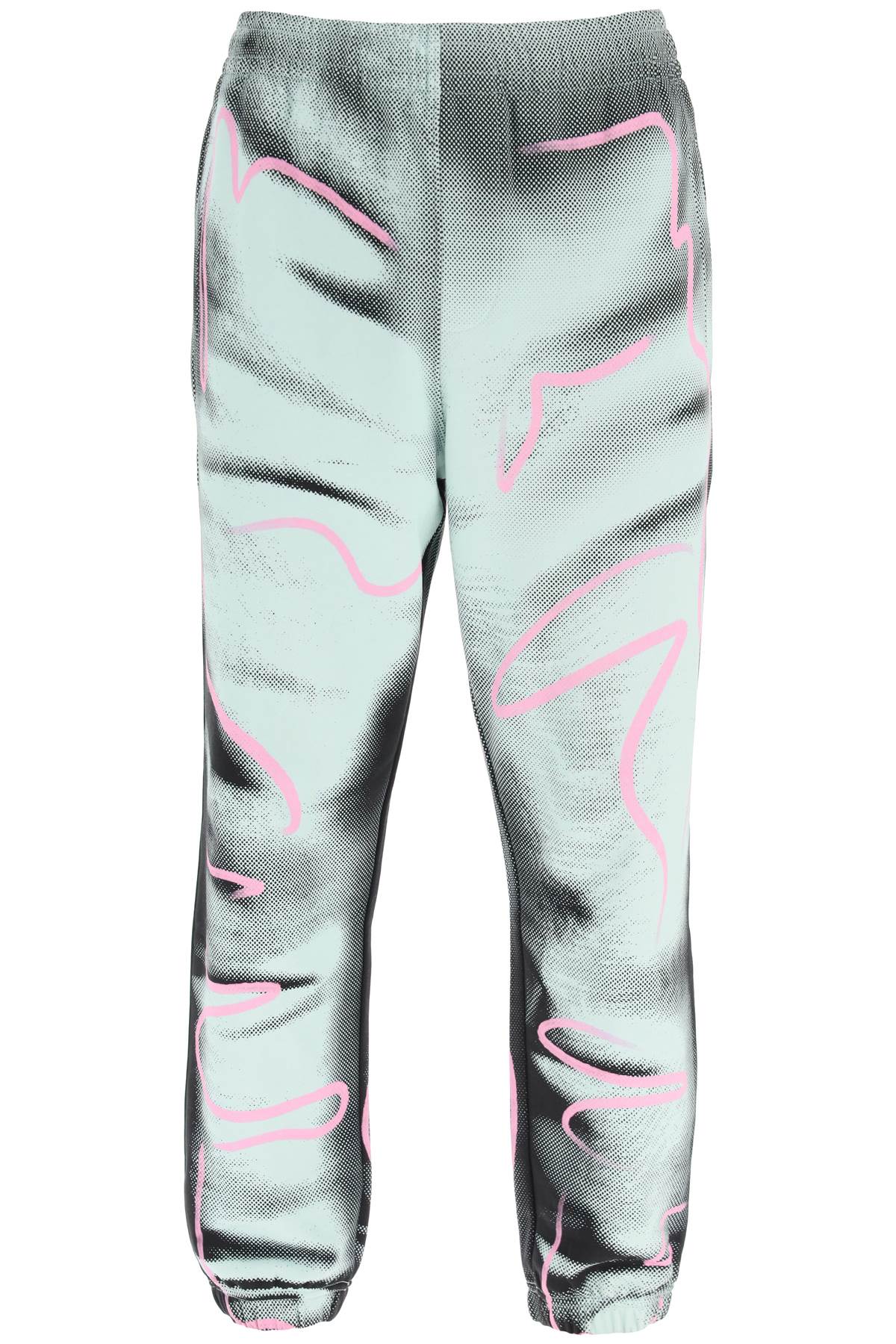 Moschino MOSCHINO shadows & squiggles jogger pants