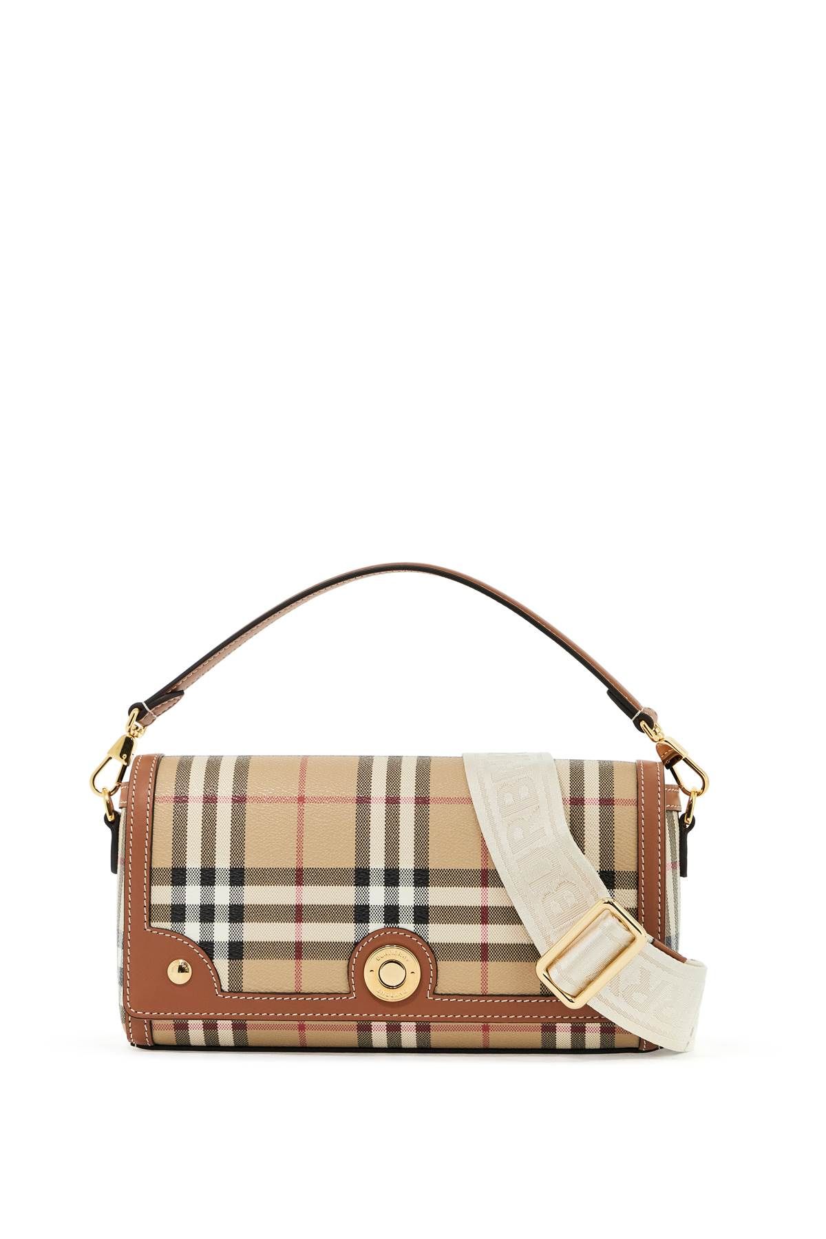 Burberry BURBERRY 'shoulder bag with check pattern notes