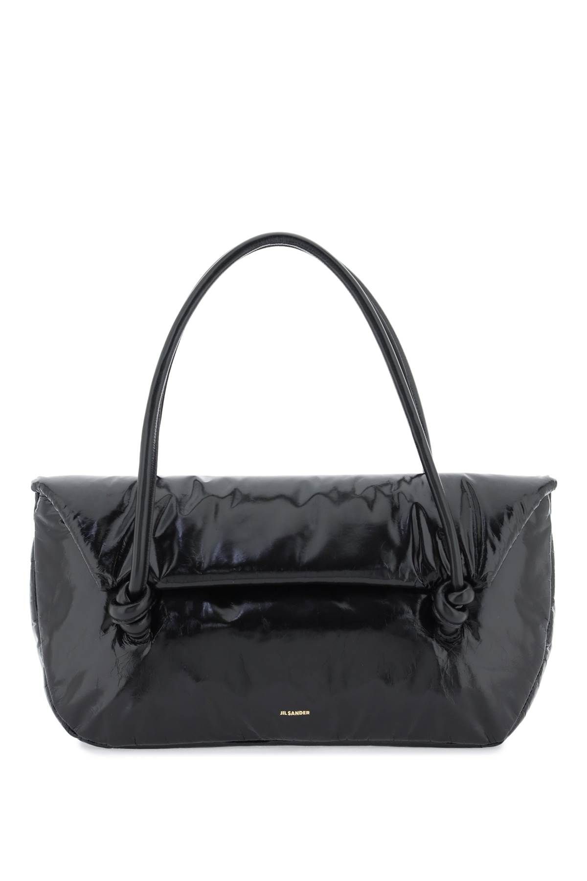 Jil Sander JIL SANDER padded leather shoulder bag