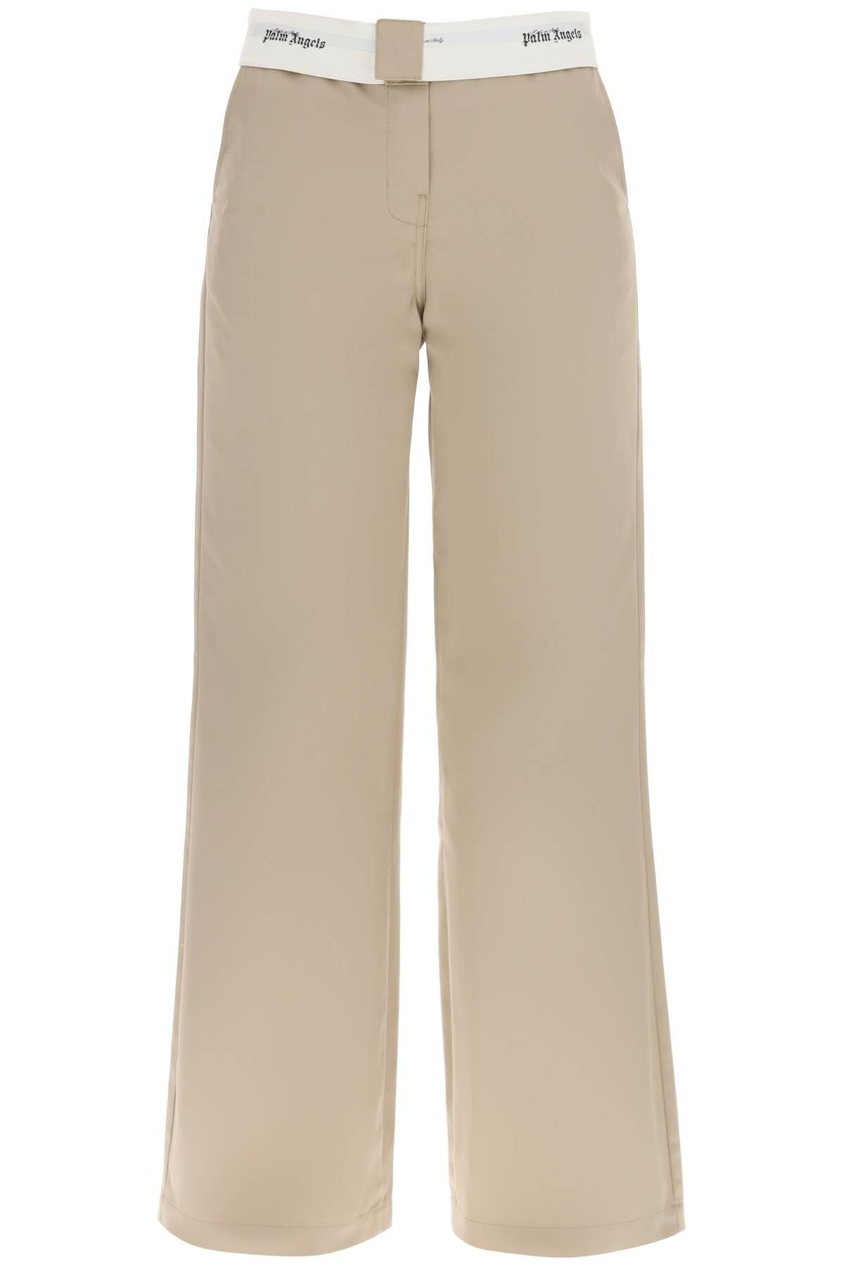 PALM ANGELS PALM ANGELS reversed waistband chino pants