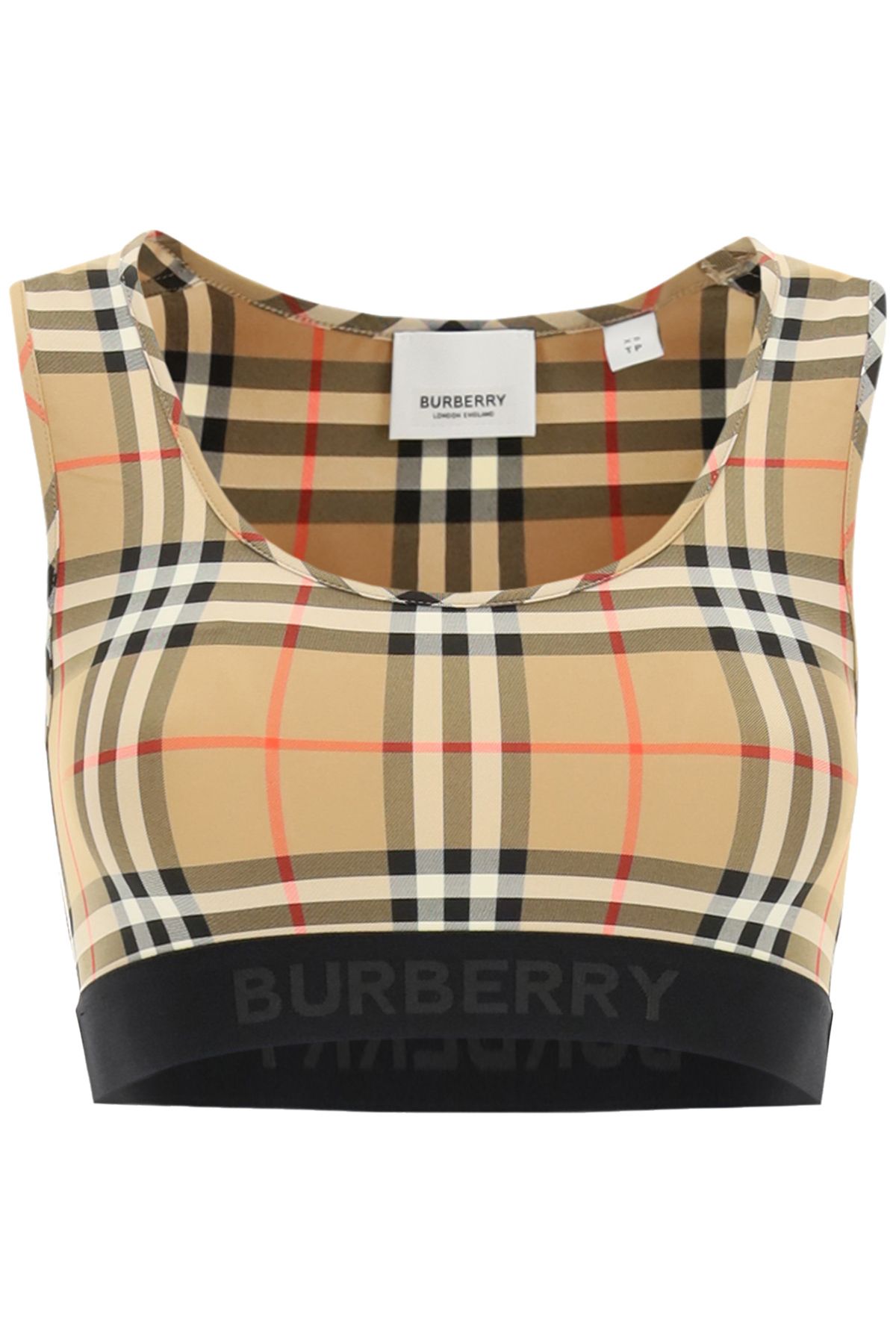 Burberry BURBERRY dalby check sport top