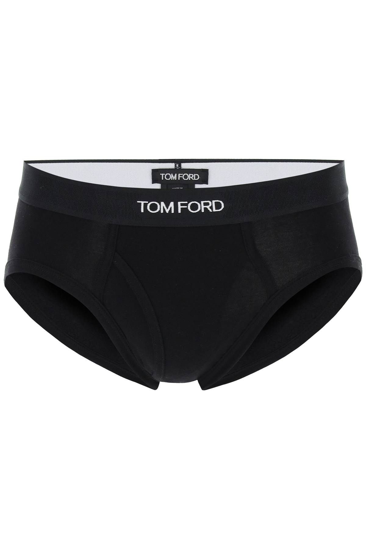 Tom Ford TOM FORD logo band slip underwear with elastic