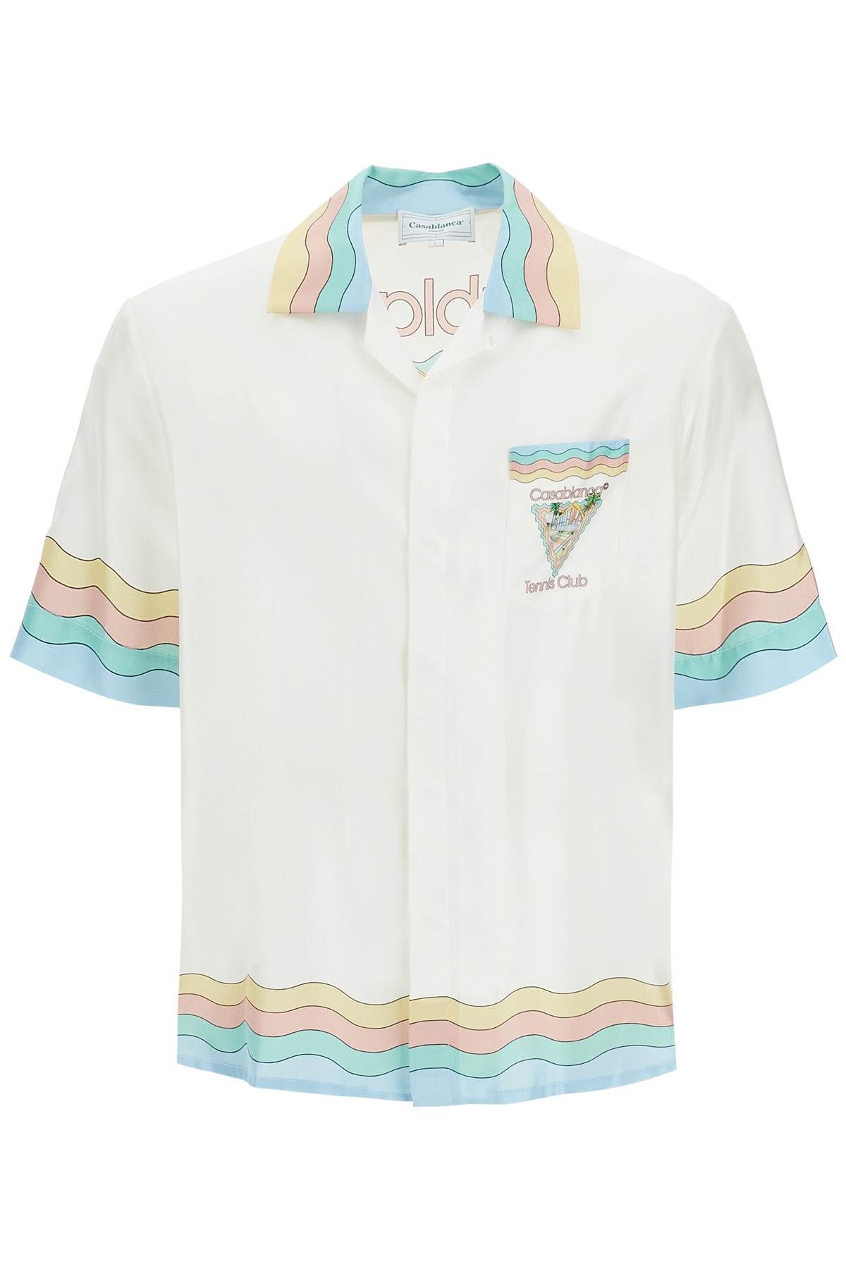 Casablanca CASABLANCA silk maison de reve shirt in nine