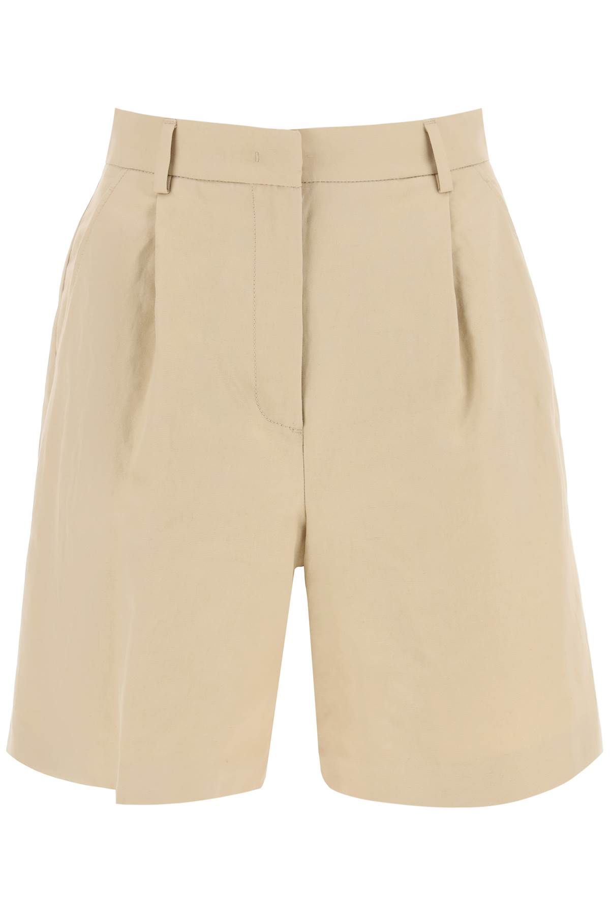 Weekend Max Mara WEEKEND MAX MARA "ecuba bermuda in linen and cotton