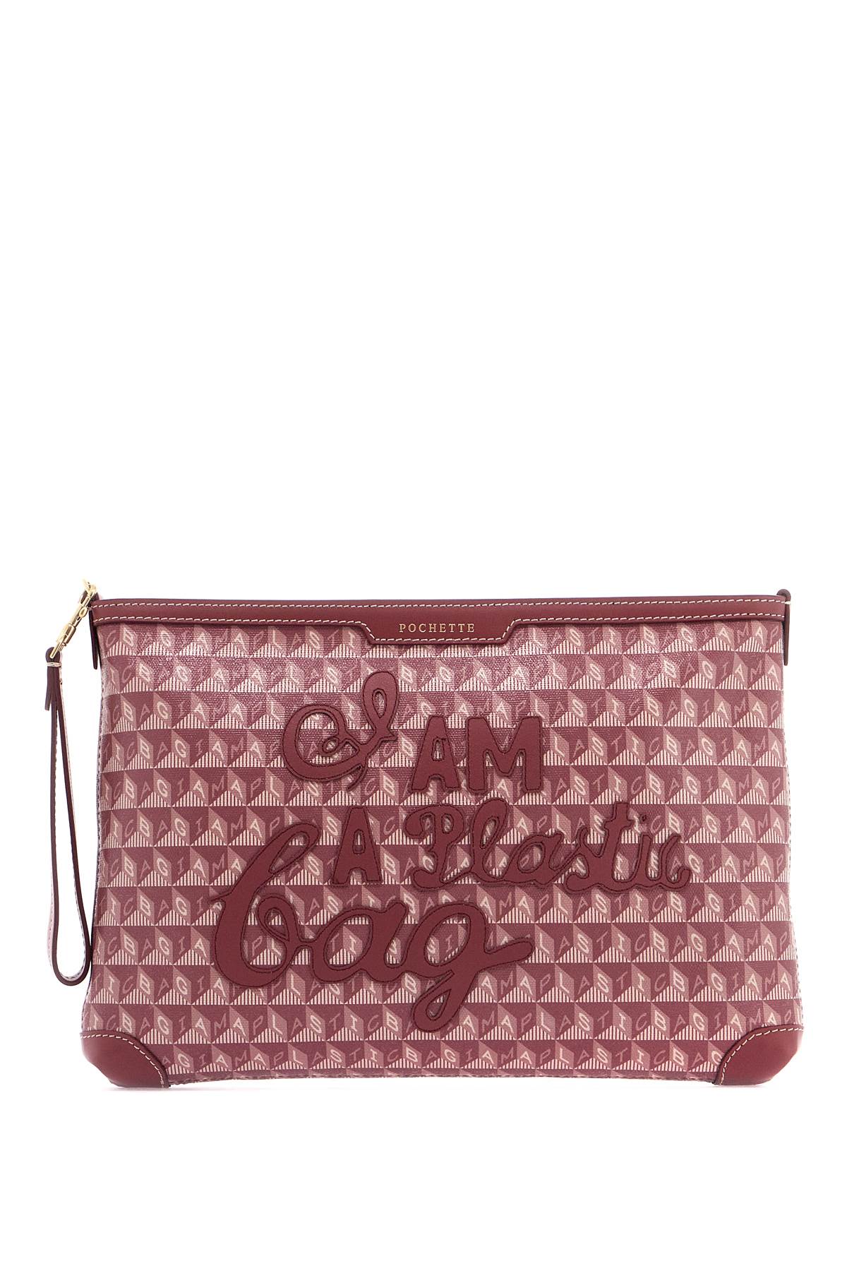 Anya Hindmarch ANYA HINDMARCH "clutch bag with plastic bag motif