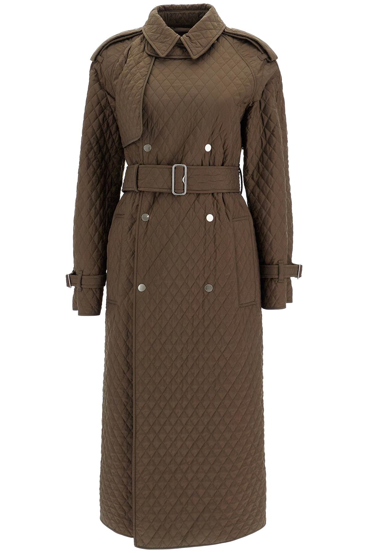 Burberry BURBERRY long quilted trench coat