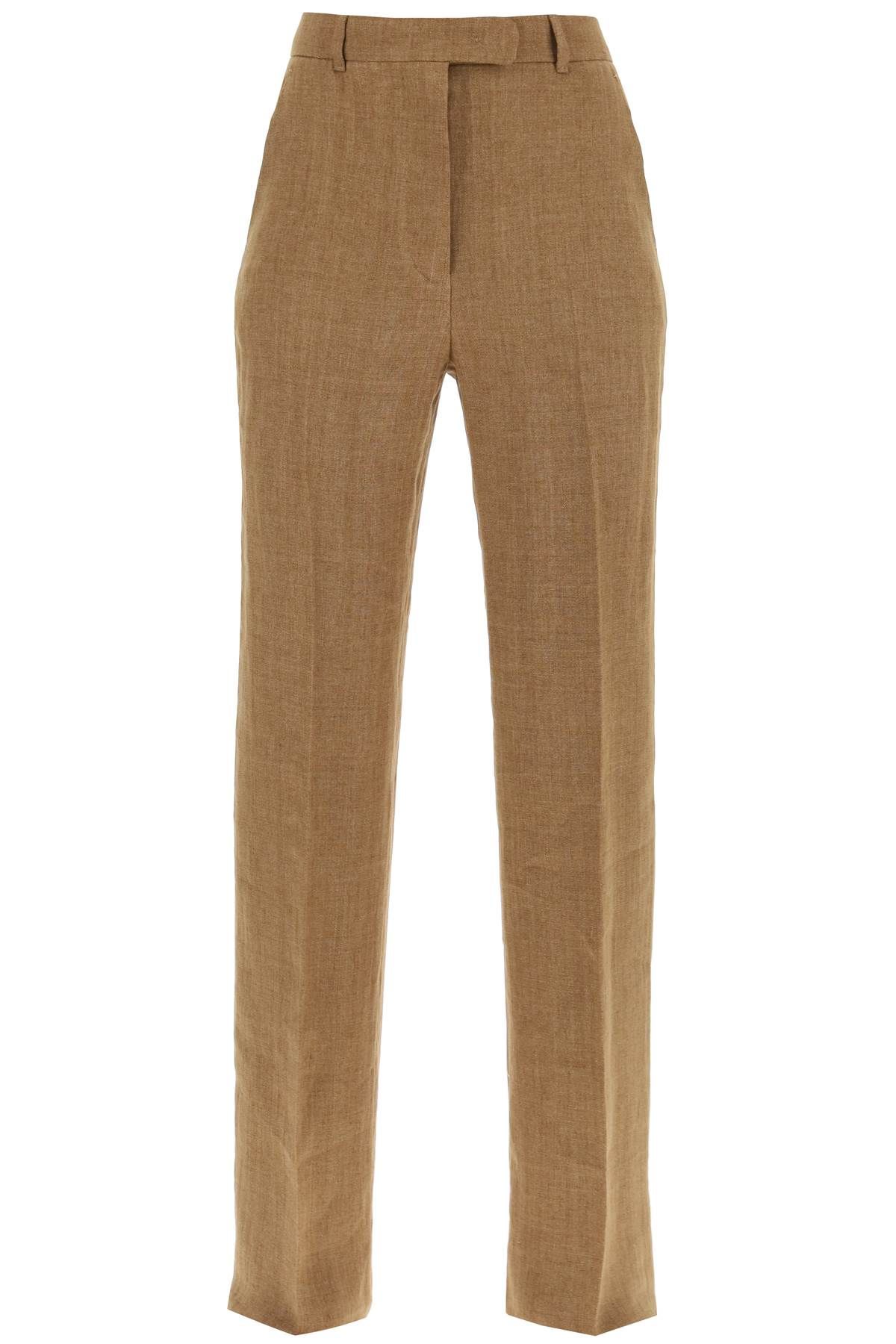 MAX MARA STUDIO MAX MARA STUDIO linen alcano pants for