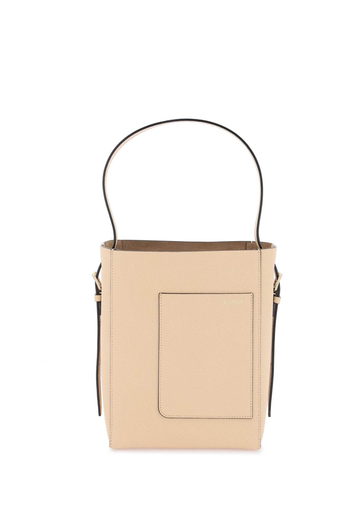 Valextra VALEXTRA leather bucket bag