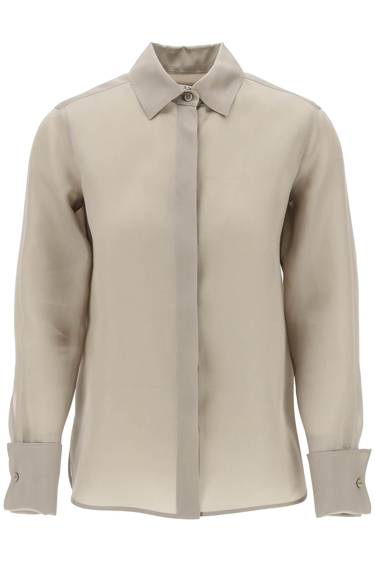 Max Mara MAX MARA nola silk organza shirt in italian