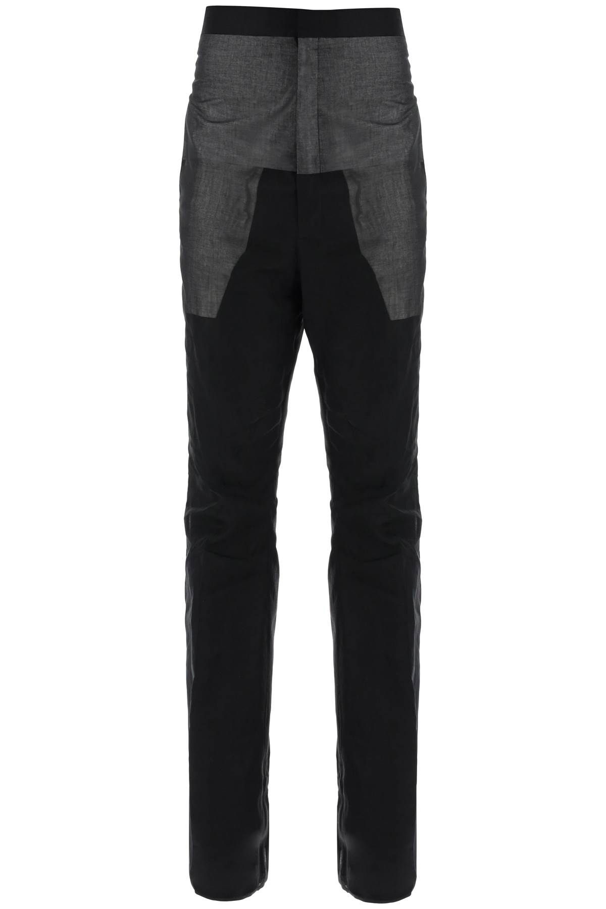 Rick Owens RICK OWENS organza dirt bolan pants for