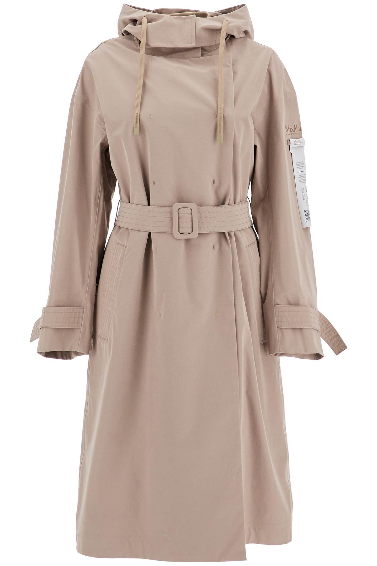 Max Mara Leisure MAX MARA LEISURE waterproof trench coat with inner vest