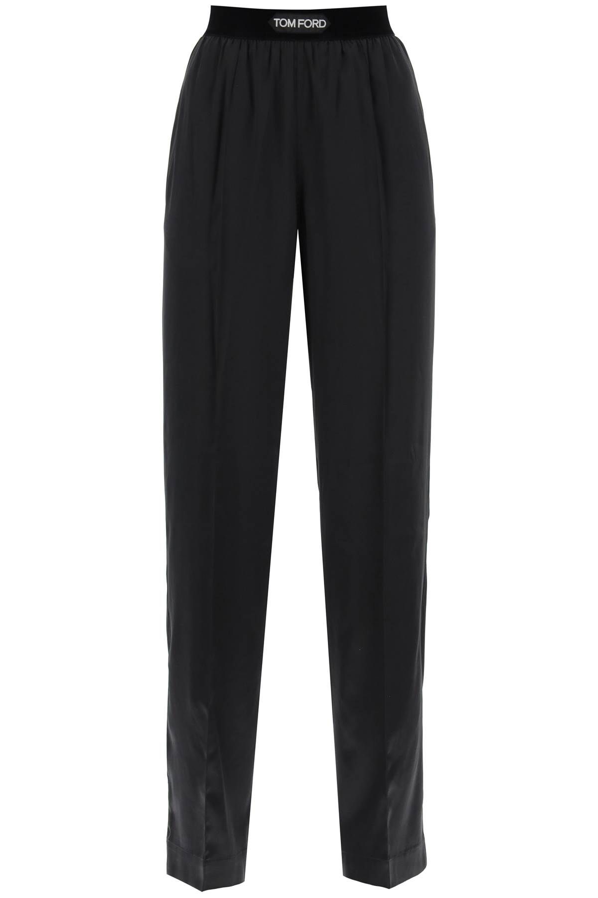 Tom Ford TOM FORD palazzo pants in silk satin