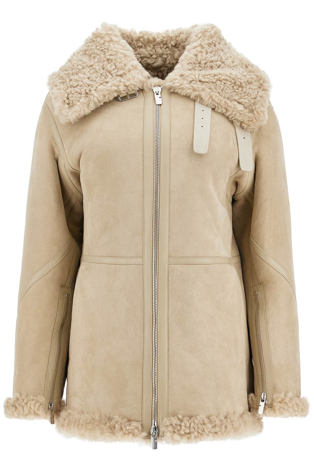 Burberry BURBERRY shearling aviator jacket for