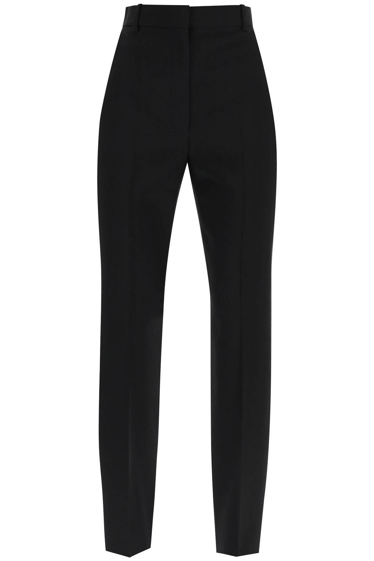 Alexander McQueen ALEXANDER MCQUEEN high-waisted cigarette trousers