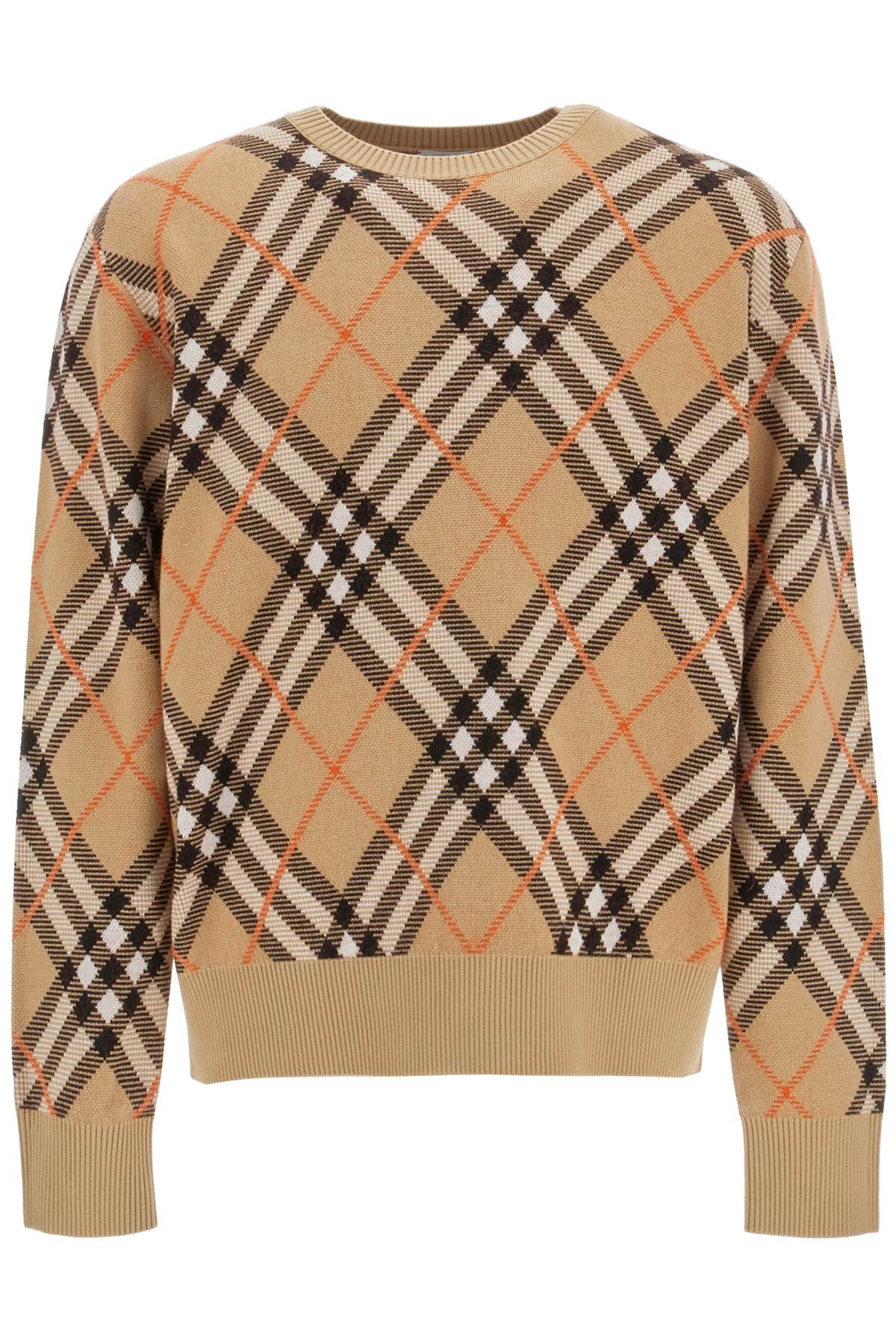 Burberry BURBERRY ered wool and mohair pullover sweater