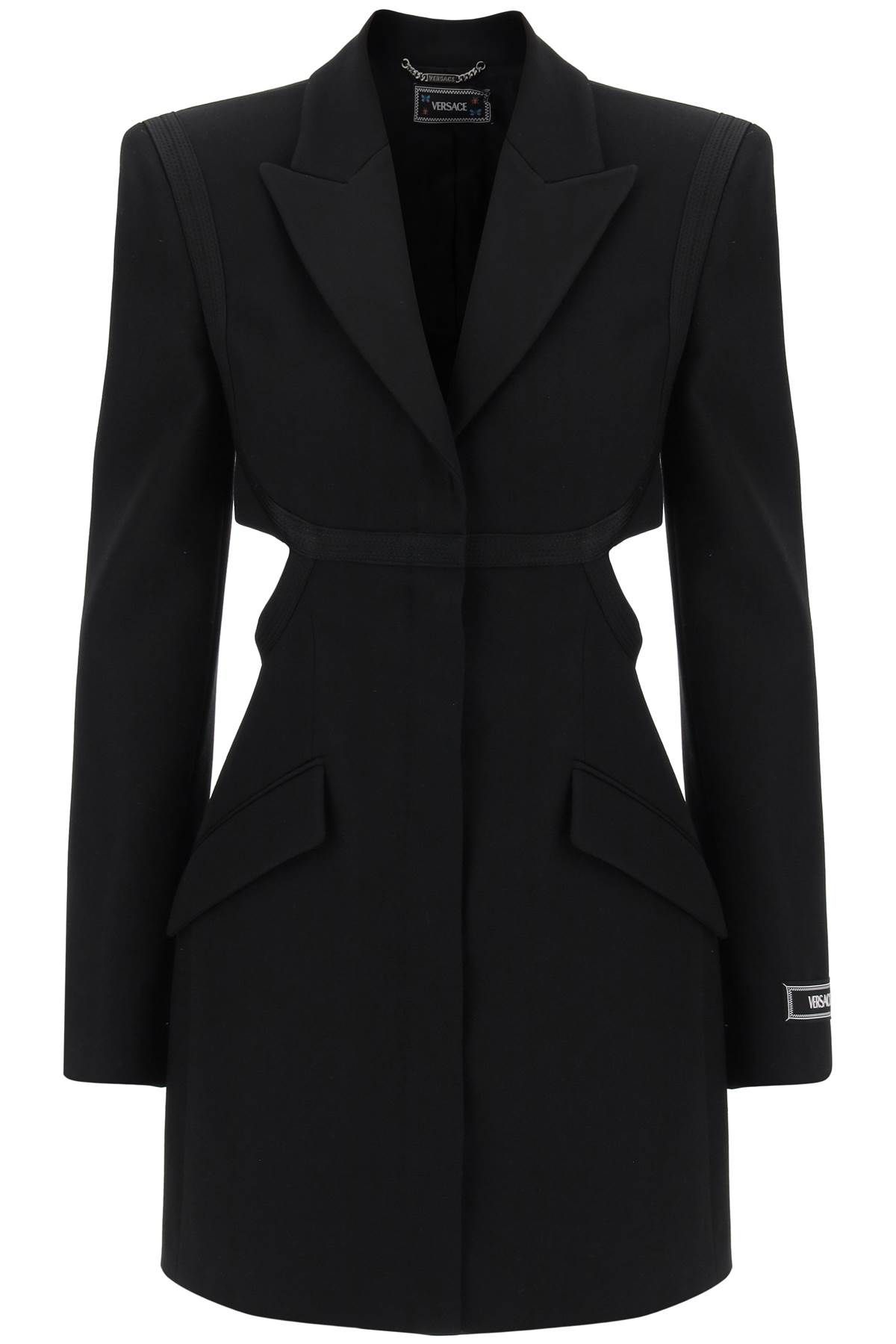 Versace VERSACE blazer dress with cut-outs