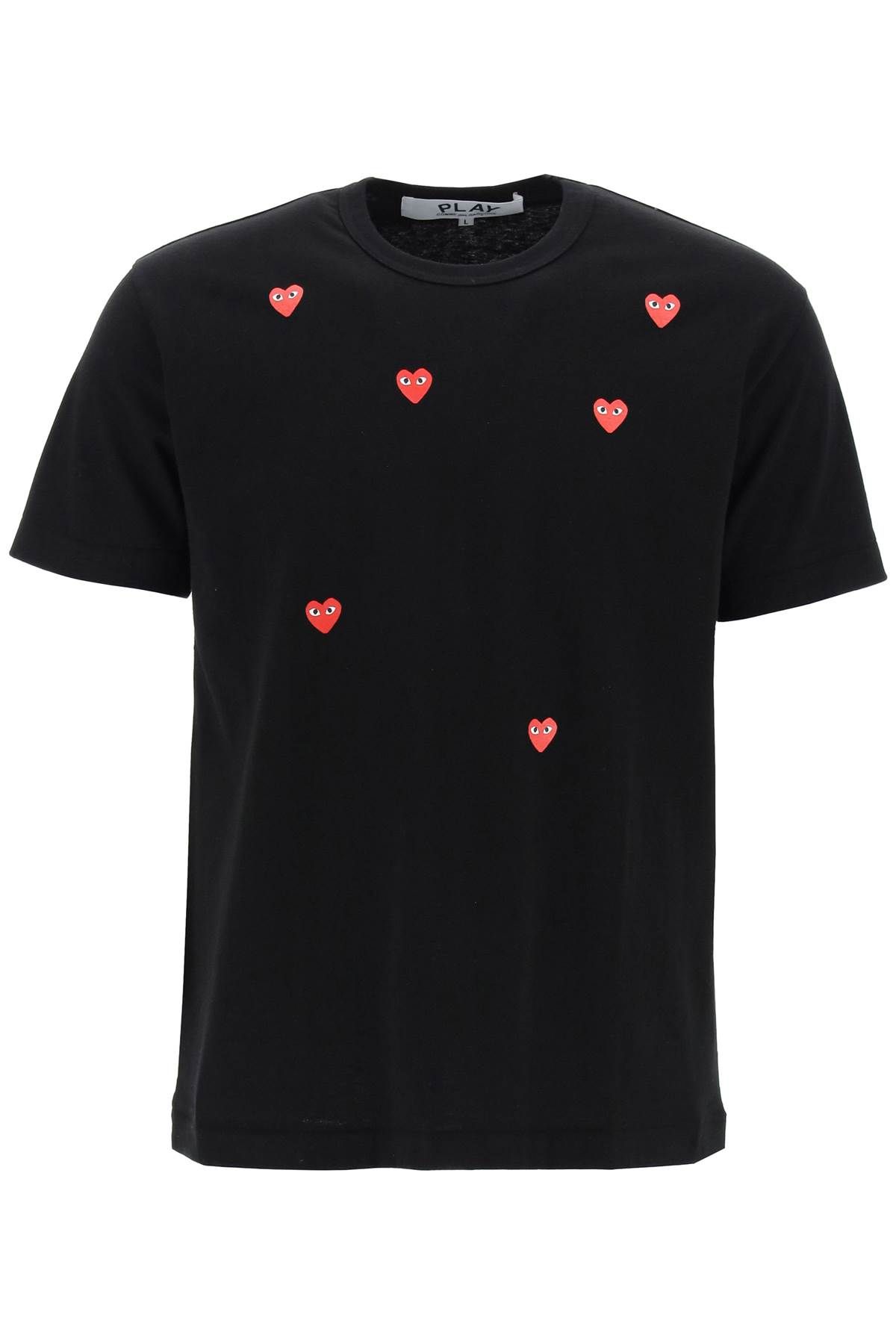 Comme Des Garçons Play COMME DES GARCONS PLAY "round-neck t-shirt with heart pattern