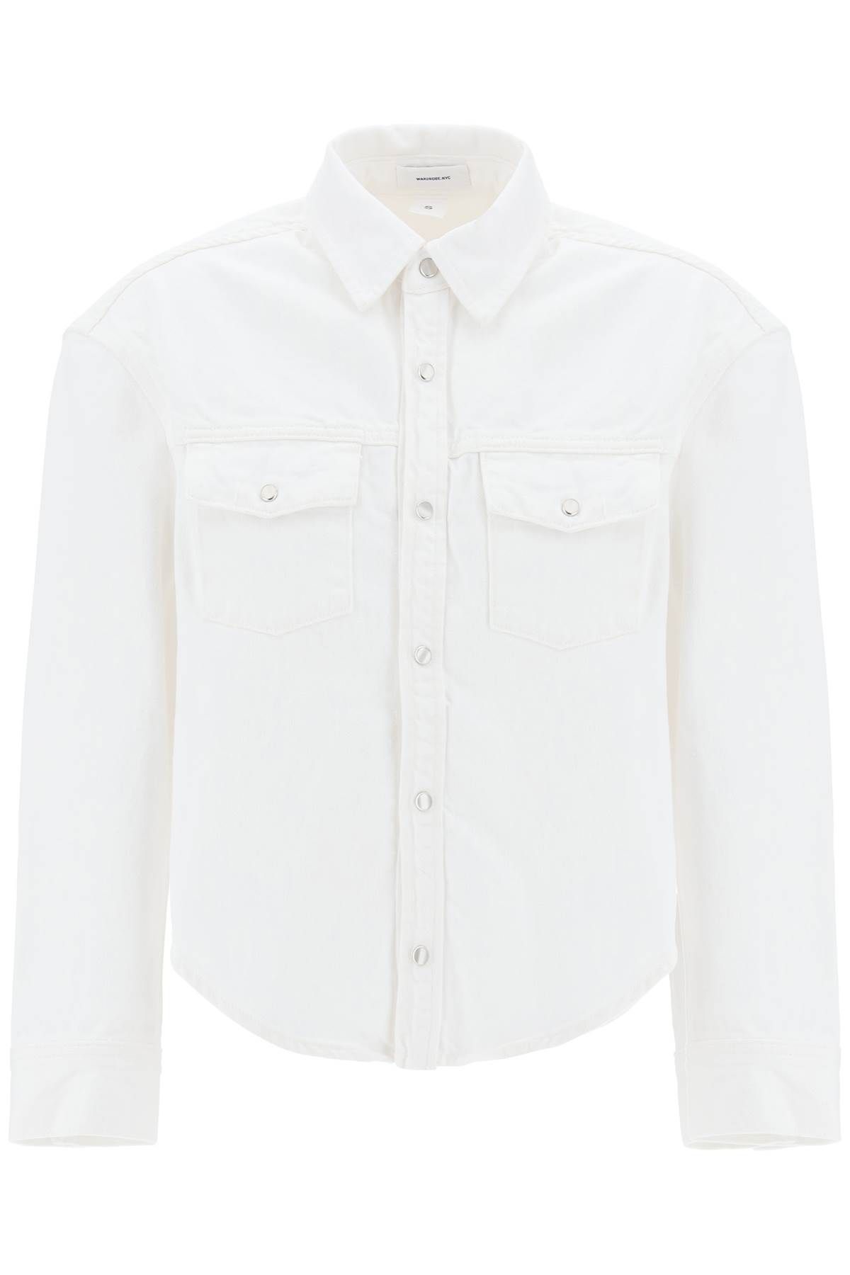 WARDROBE.NYC WARDROBE. NYC boxy denim overshirt