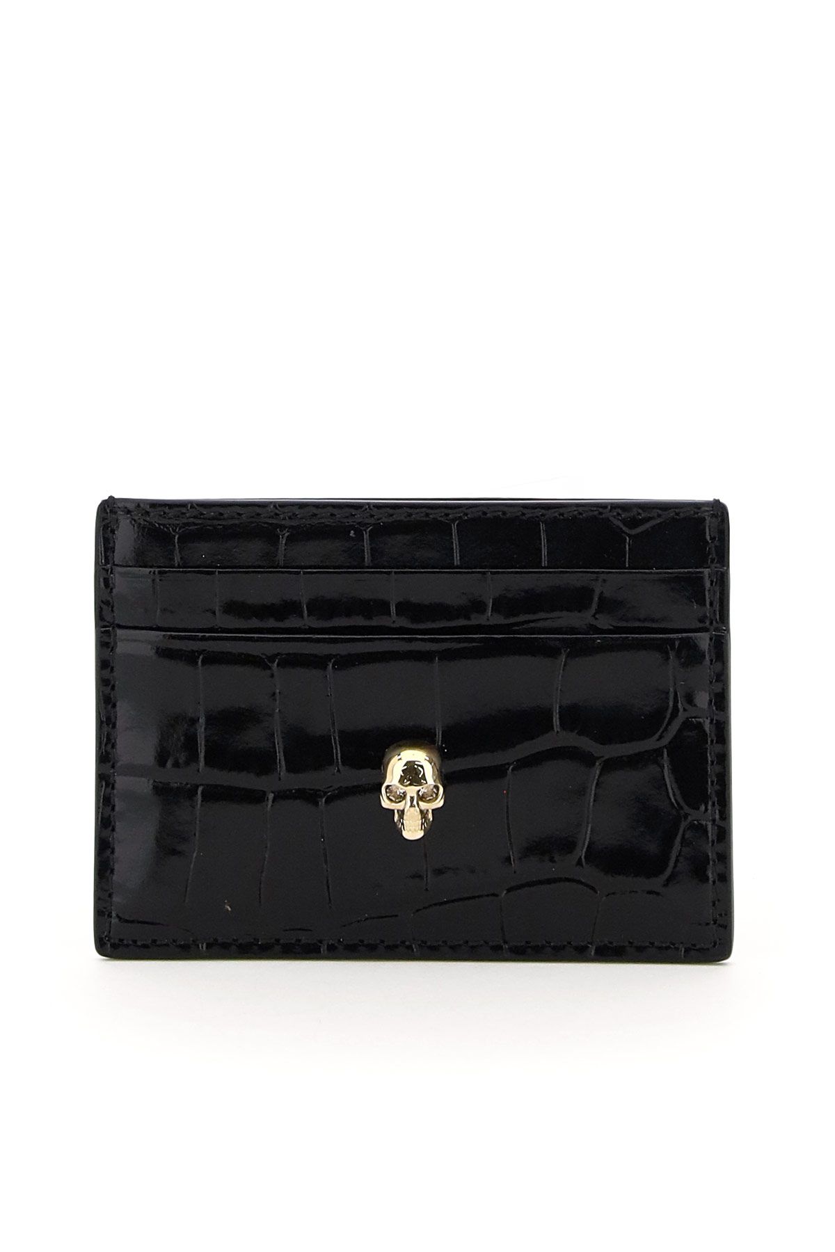 Alexander McQueen ALEXANDER MCQUEEN skull card holder