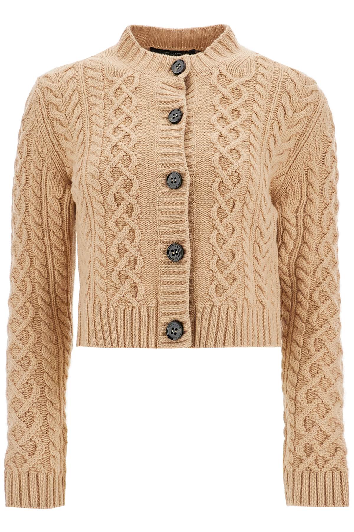 Weekend Max Mara WEEKEND MAX MARA aran knit cardigan