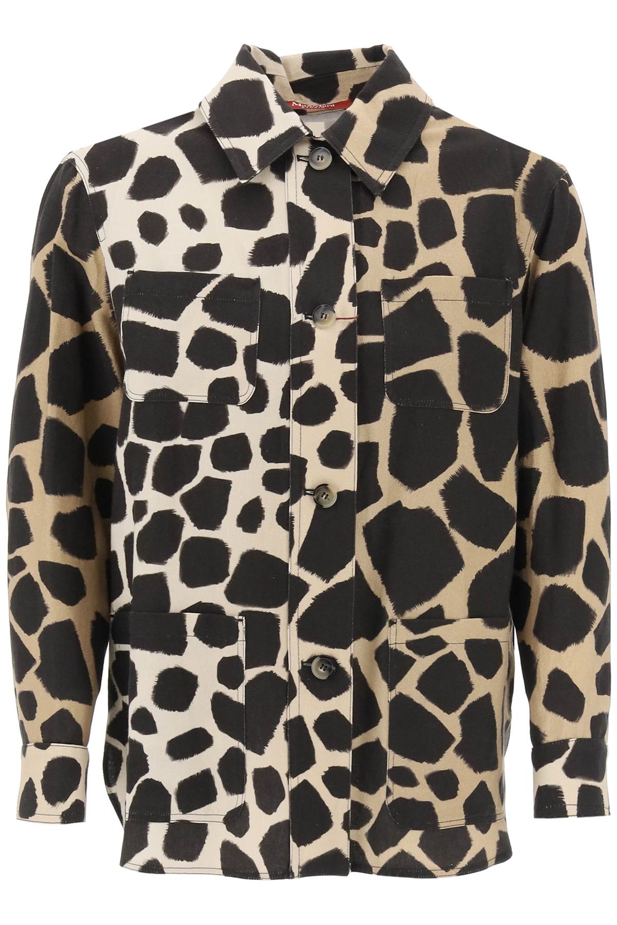 MAX MARA STUDIO MAX MARA STUDIO animal print 'treasure