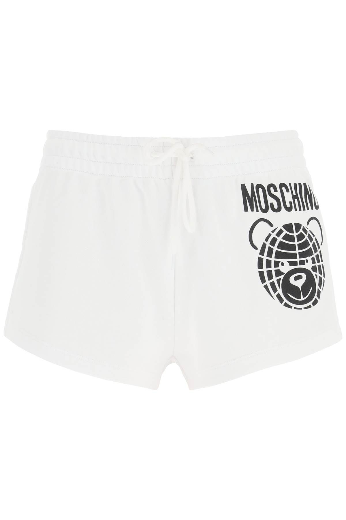 Moschino MOSCHINO sporty shorts with teddy print