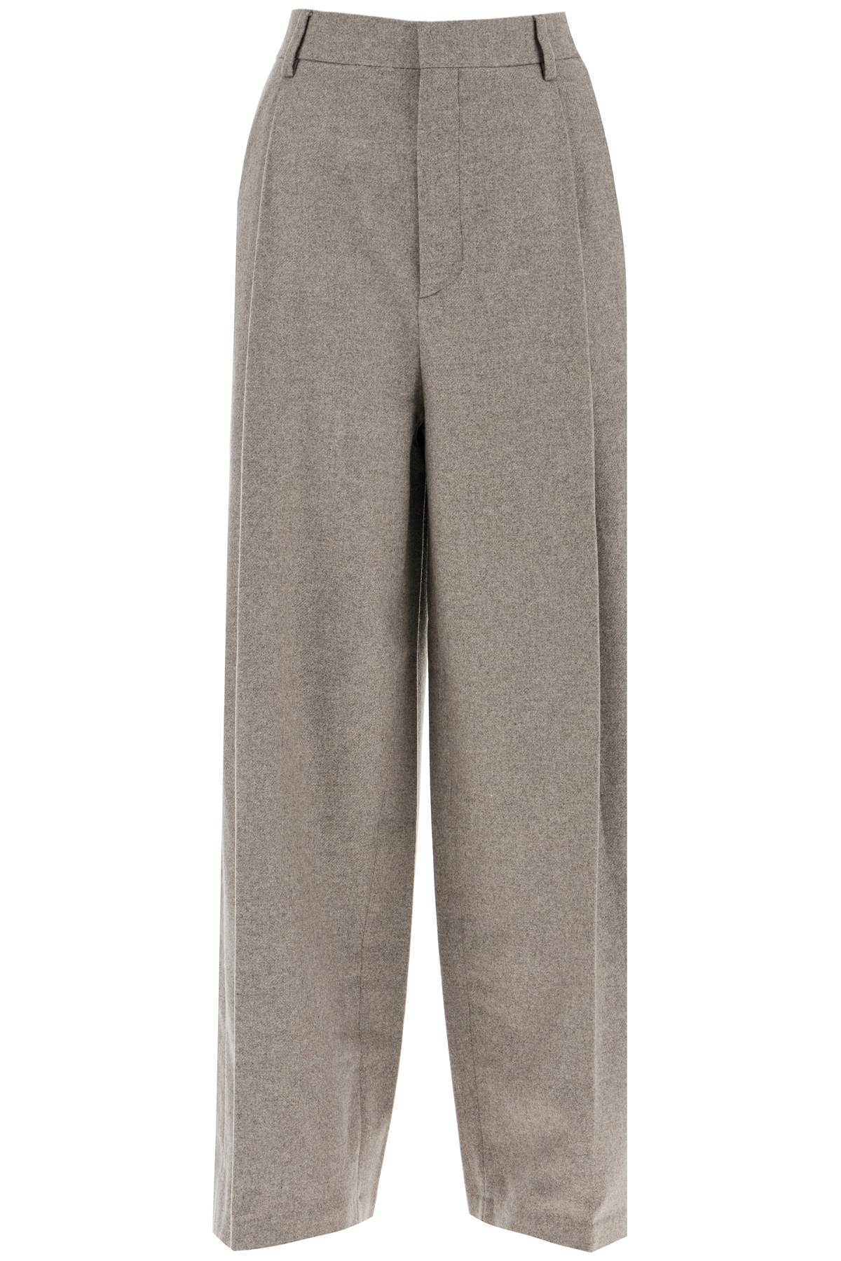 Filippa K FILIPPA K wide leg flannel trousers for men or