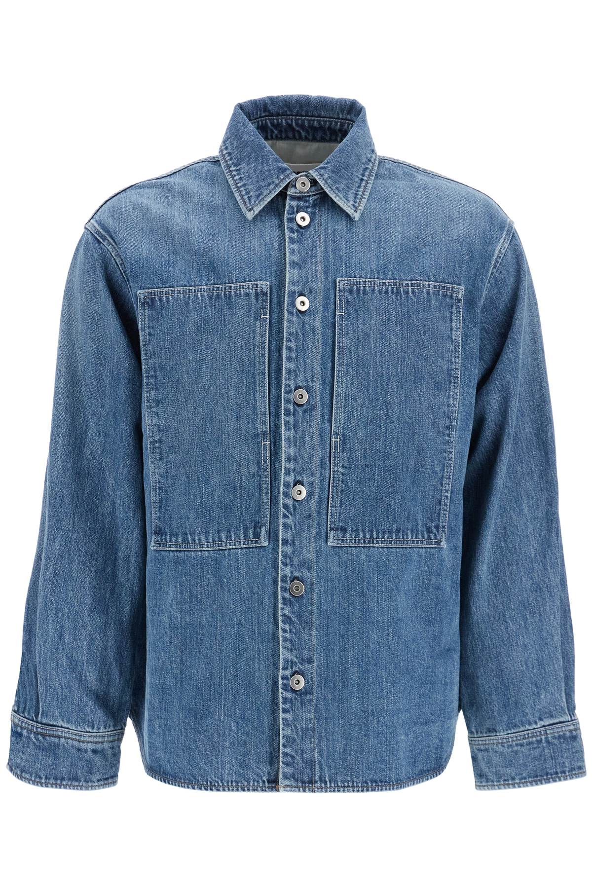 Jil Sander JIL SANDER japanese denim overshirt for men