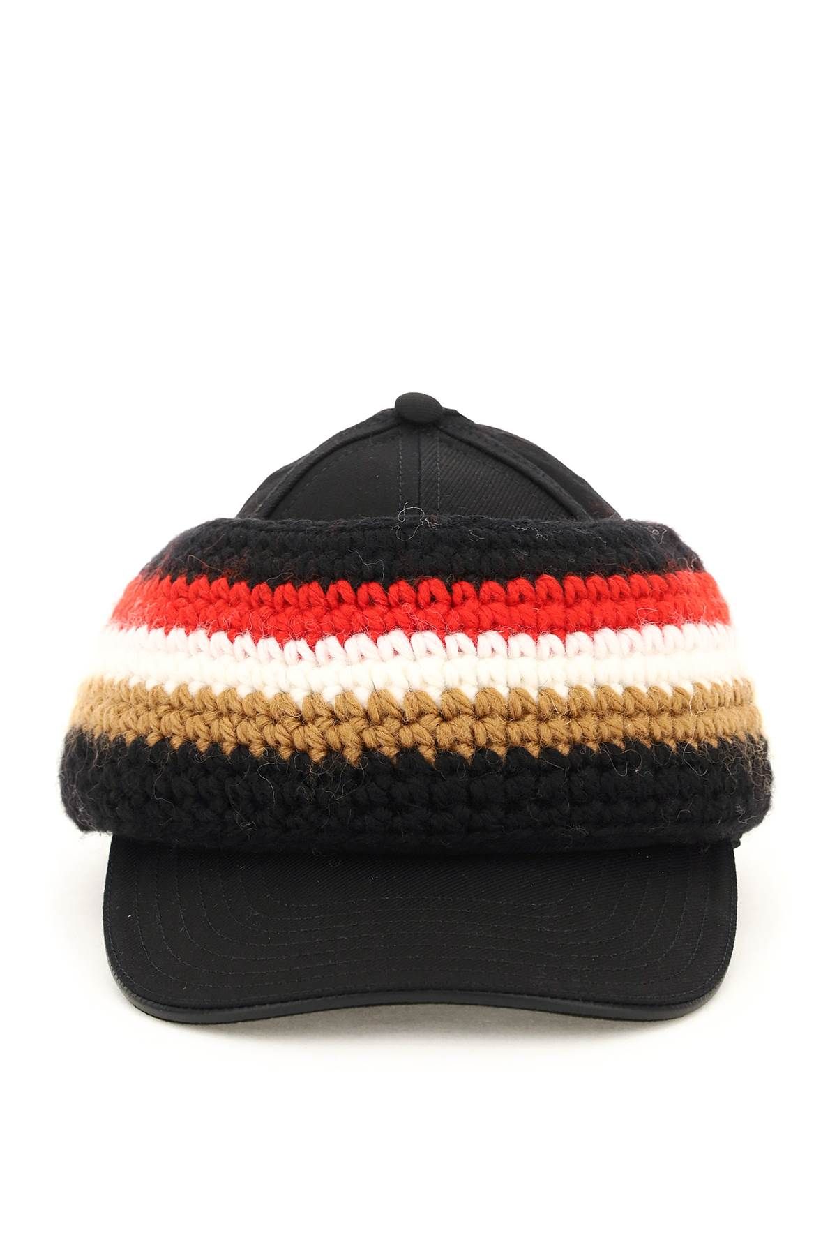 Burberry BURBERRY baseball cap with knit headband