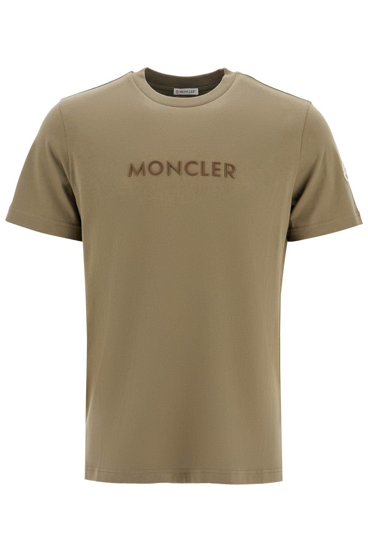 Moncler MONCLER organic cotton logo t-shirt for