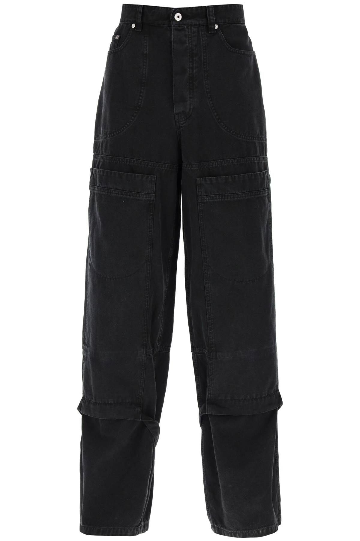 OFF-WHITE OFF-WHITE wide leg cargo pants