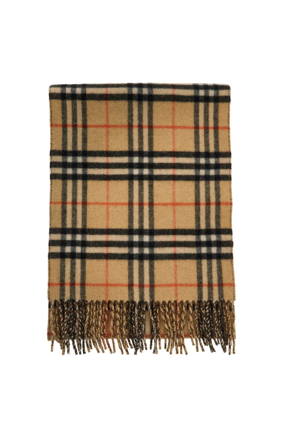 Burberry BURBERRY reversible cashmere check scarf