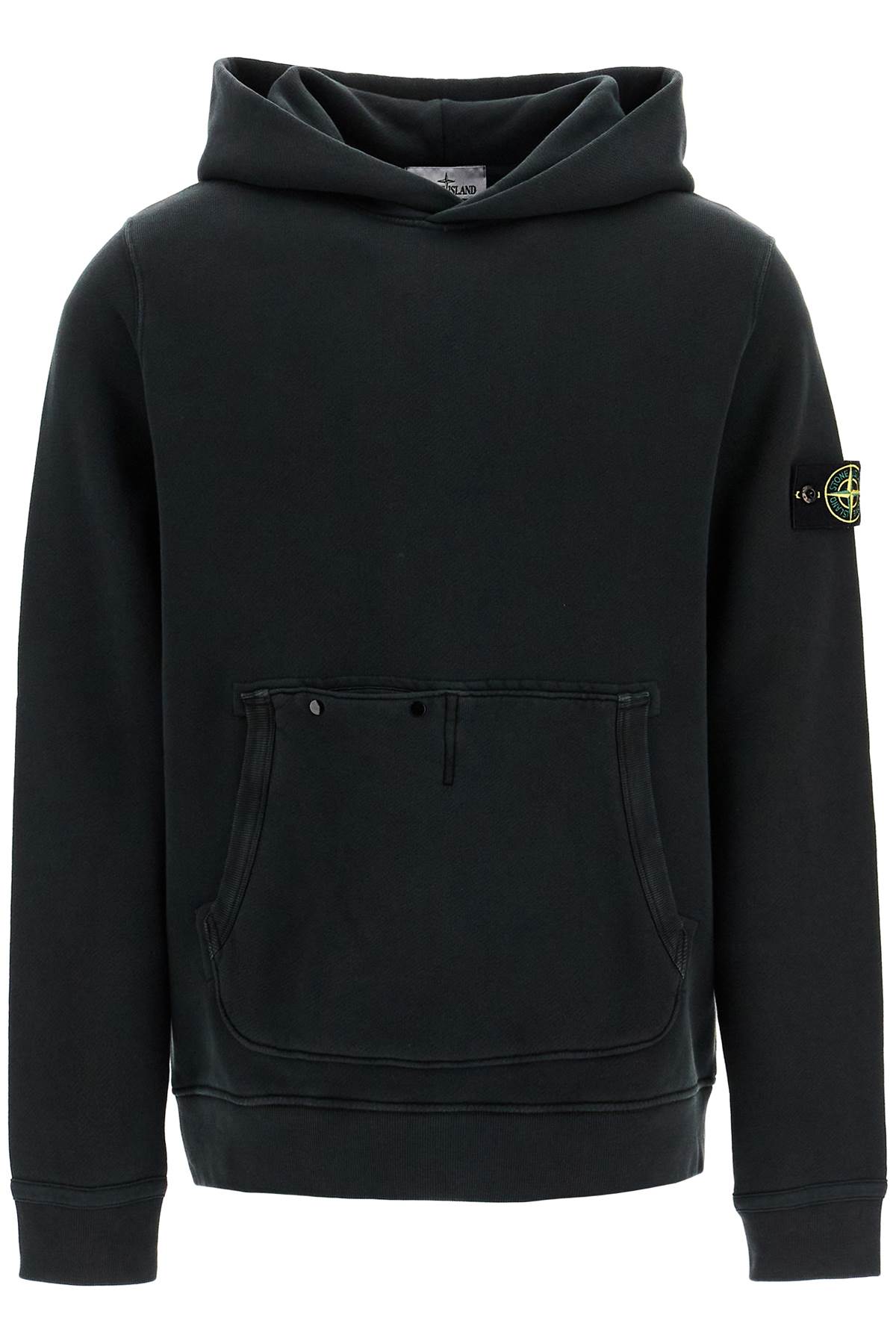 Stone Island STONE ISLAND organic cotton hoodie with hood