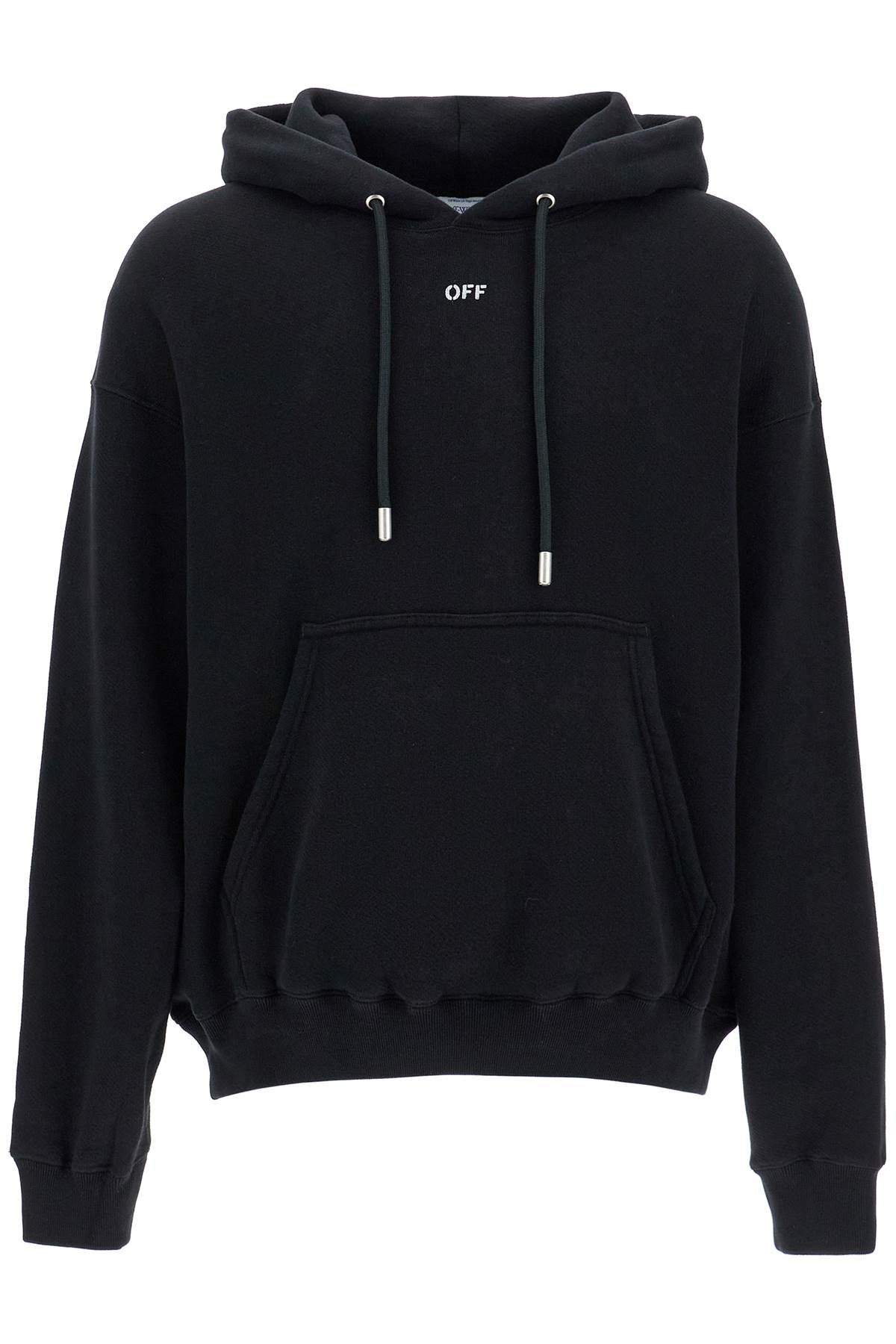 OFF-WHITE OFF-WHITE hooded sweatshirt with off print