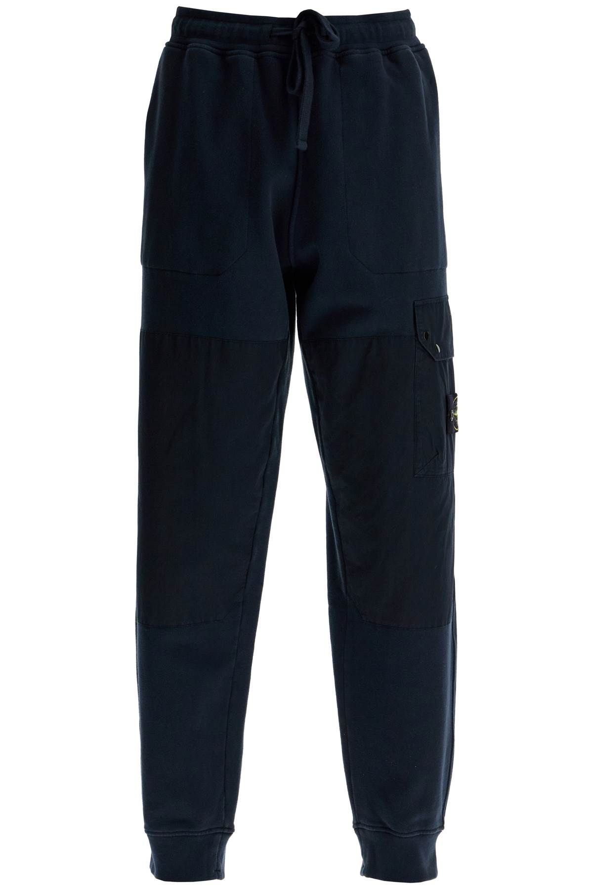 Stone Island STONE ISLAND joggers with gabardine