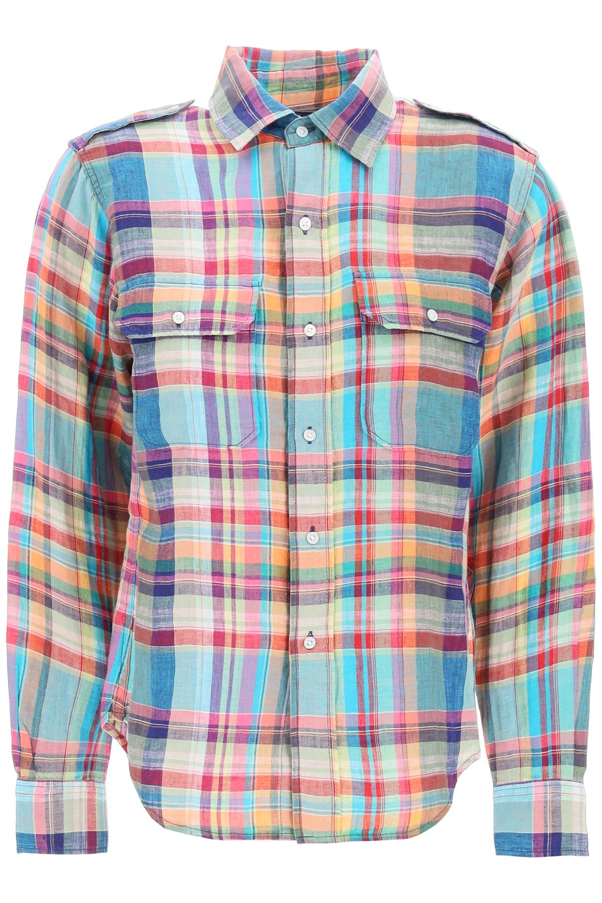 Polo Ralph Lauren POLO RALPH LAUREN madras patterned shirt