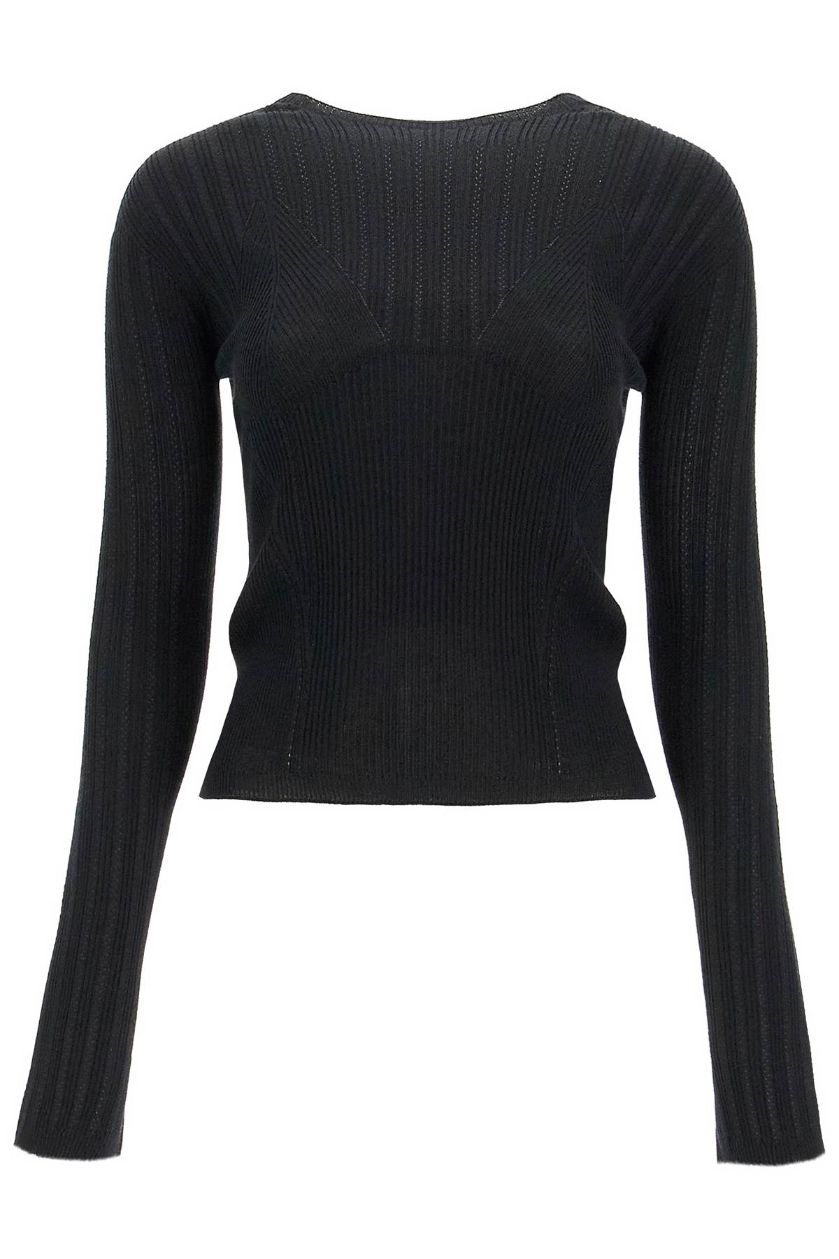 Lanvin LANVIN ribbed crewneck sweater