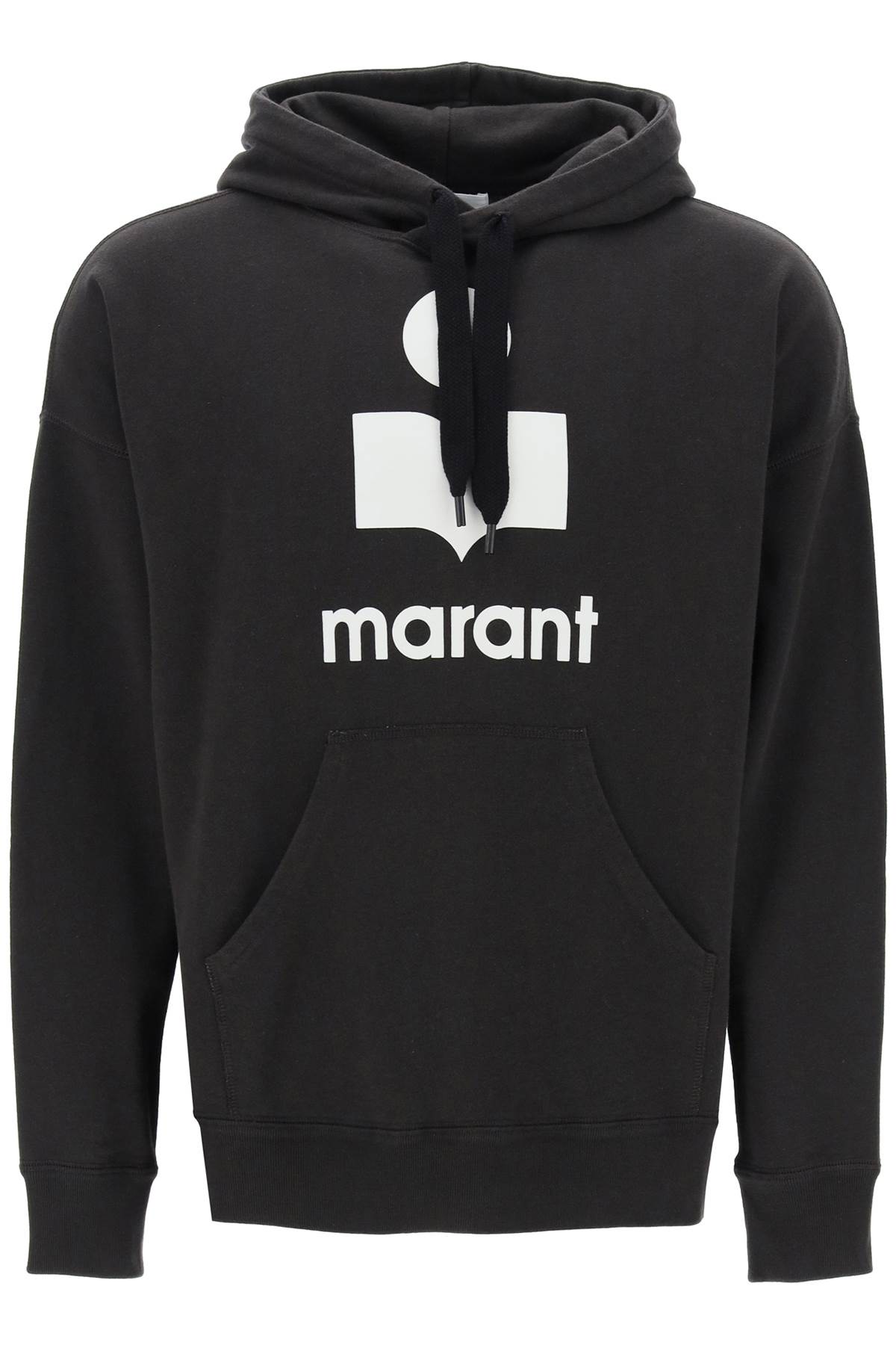  MARANT miley flocked logo hoodie