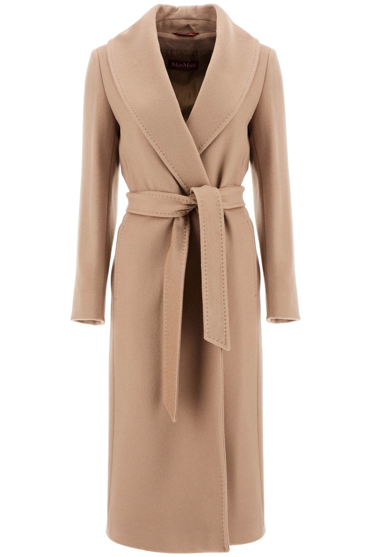 MAX MARA STUDIO MAX MARA STUDIO long woolen dressing gown coat