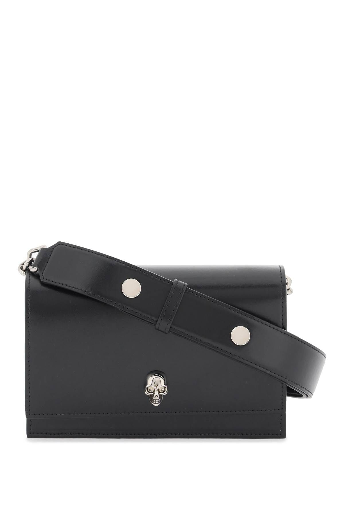 Alexander McQueen ALEXANDER MCQUEEN small leather skull bag