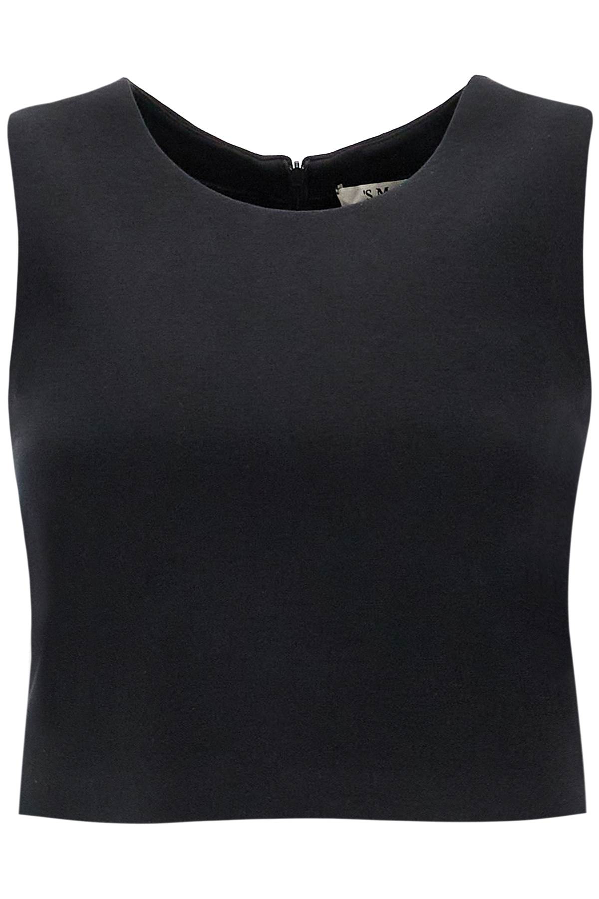  'S MAX MARA 'dazzy' jersey scuba crop