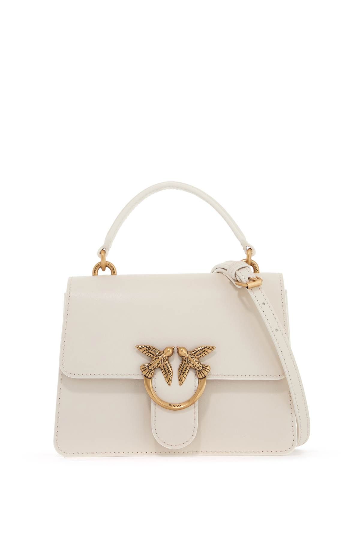 Pinko PINKO love one top handle mini light bag