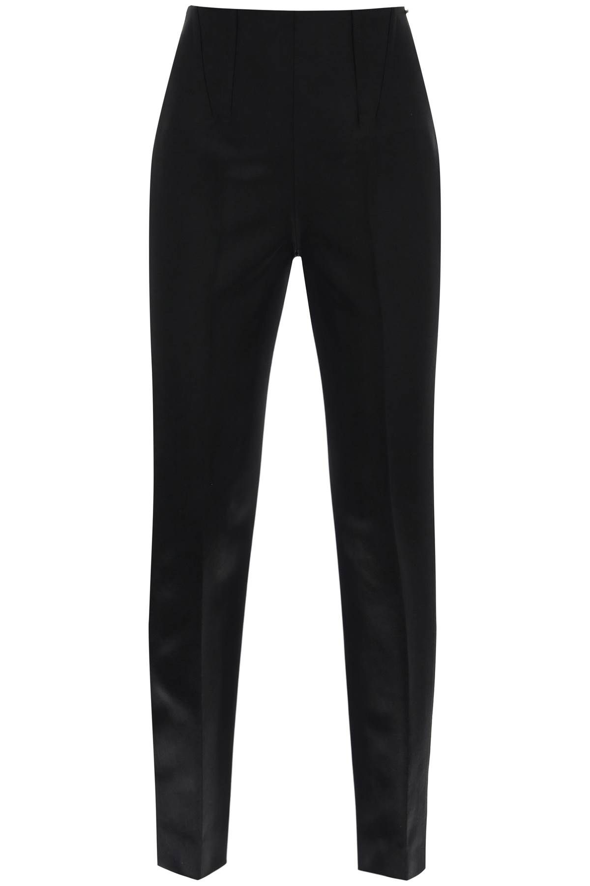 Sportmax SPORTMAX netted pants with reinforced