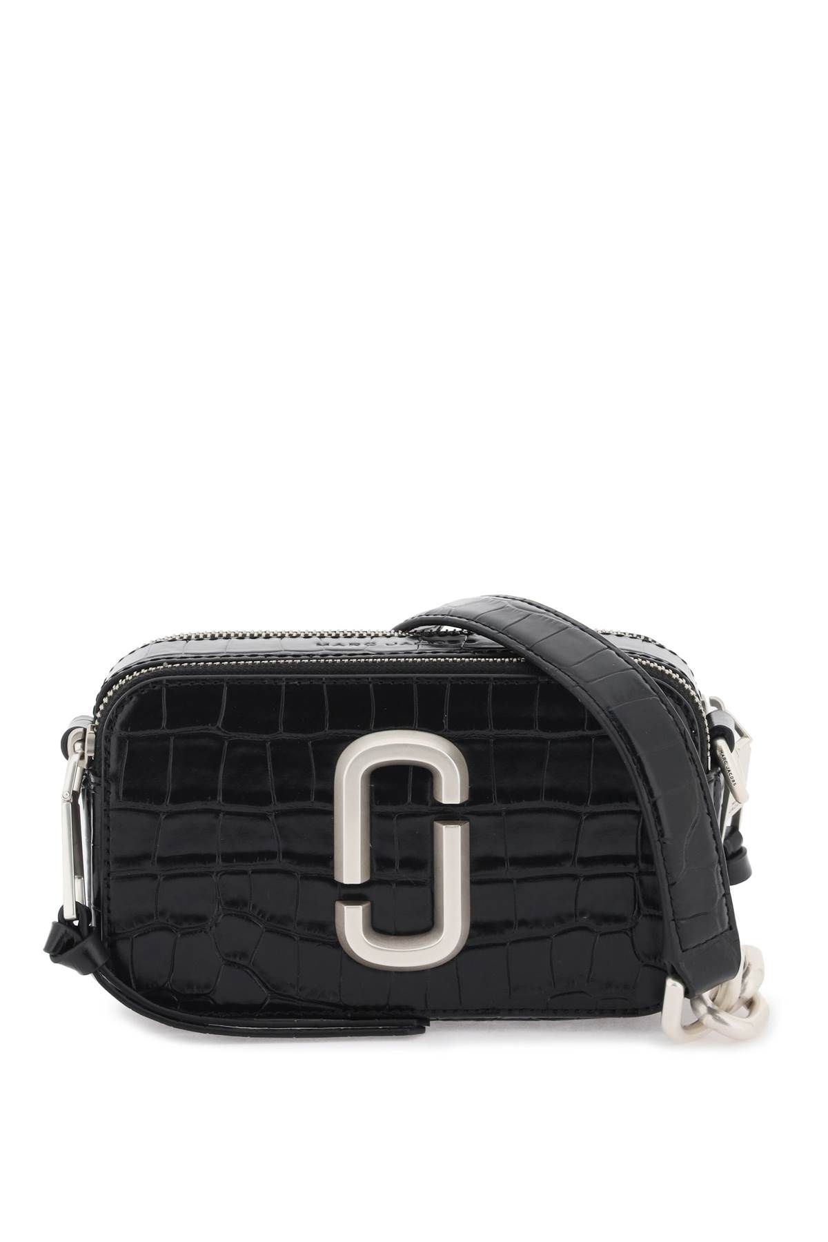 Marc Jacobs MARC JACOBS the croc-embossed shoulder snapshot bag