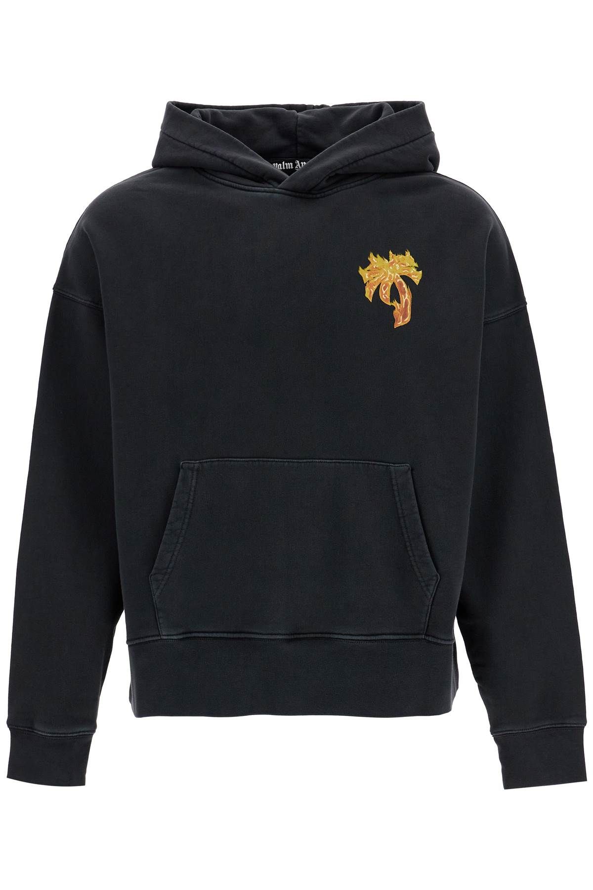 PALM ANGELS PALM ANGELS 'burning palm oversized hoodie with hood'