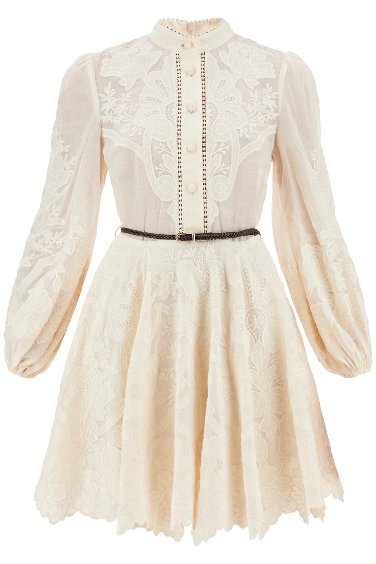 Zimmermann ZIMMERMANN short embroidered ottie dress