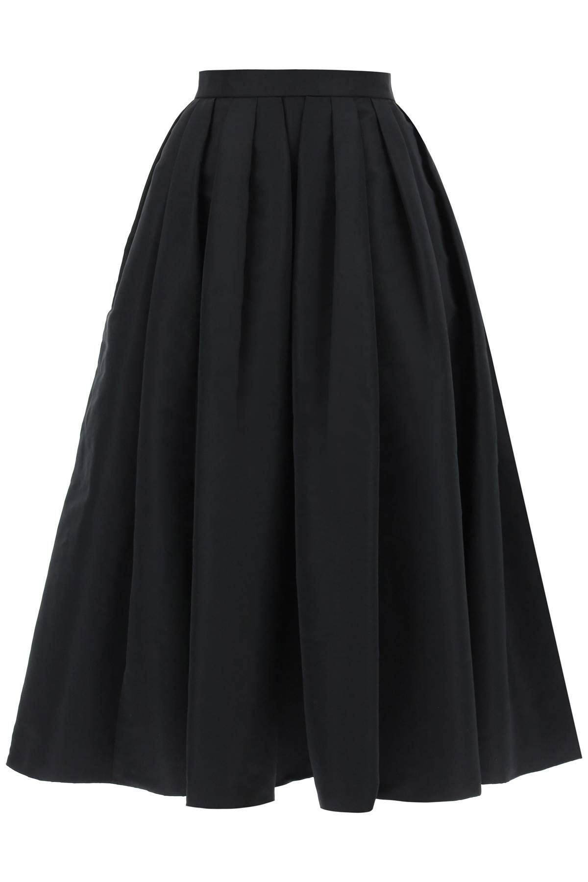 Alexander McQueen ALEXANDER MCQUEEN circular skirt in polyfaille